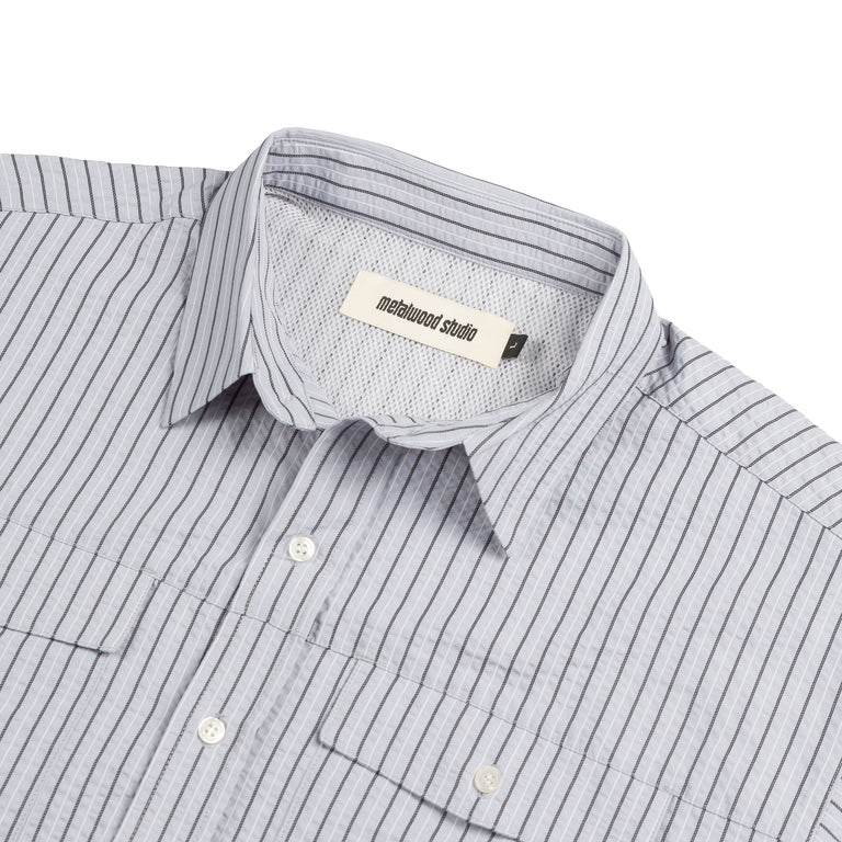 Metalwood Seersucker Fishing Shirt