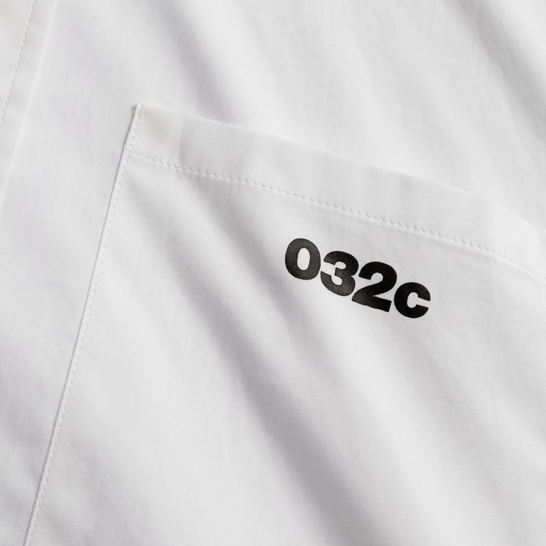 032c 'Half Moon' Wide Shoulder Shirt