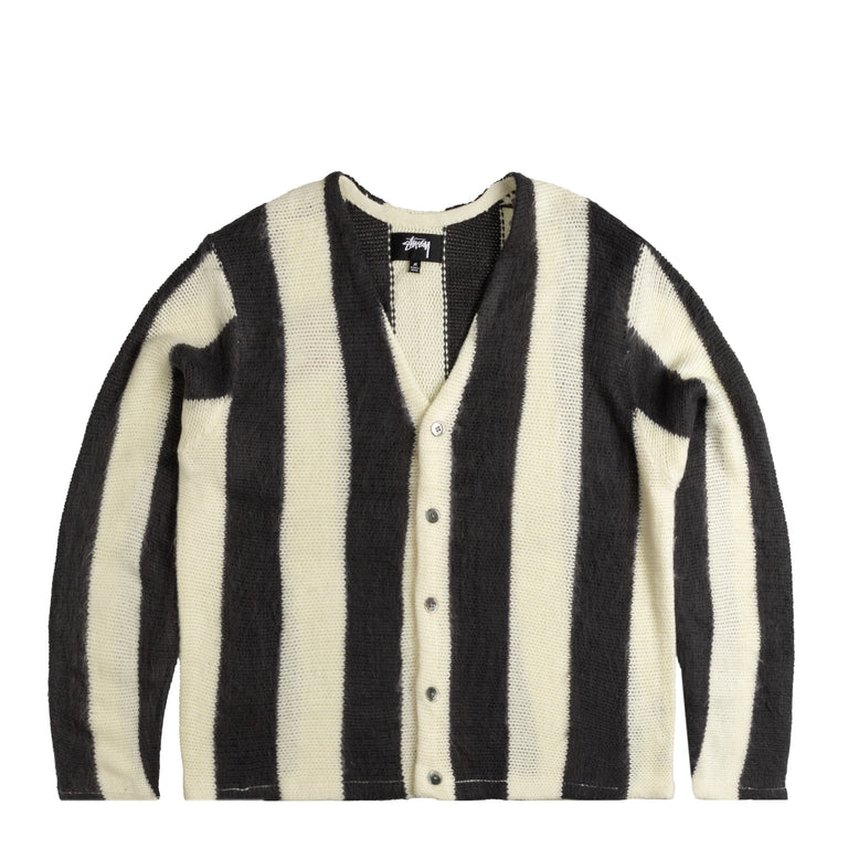 Stussy Stripe Brushed Cardigan