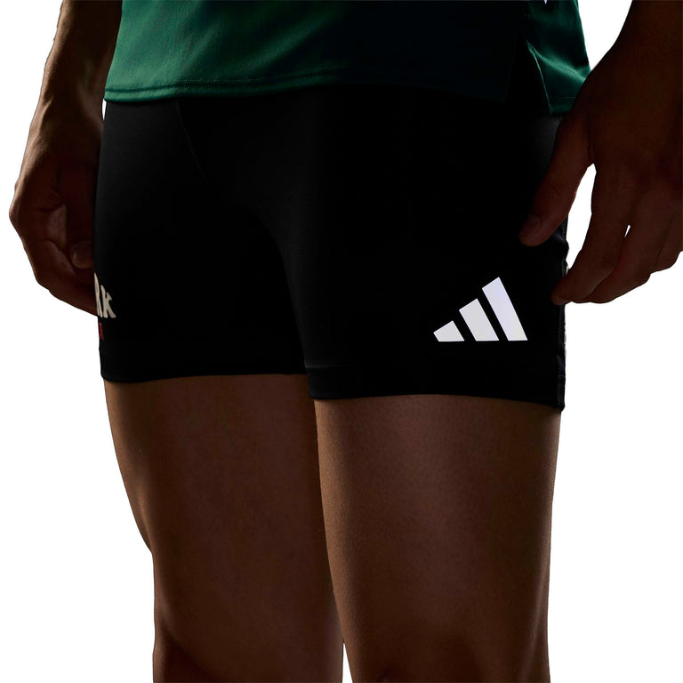 Adidas	Adizero NYC Running Short Tights - L / Black - 6