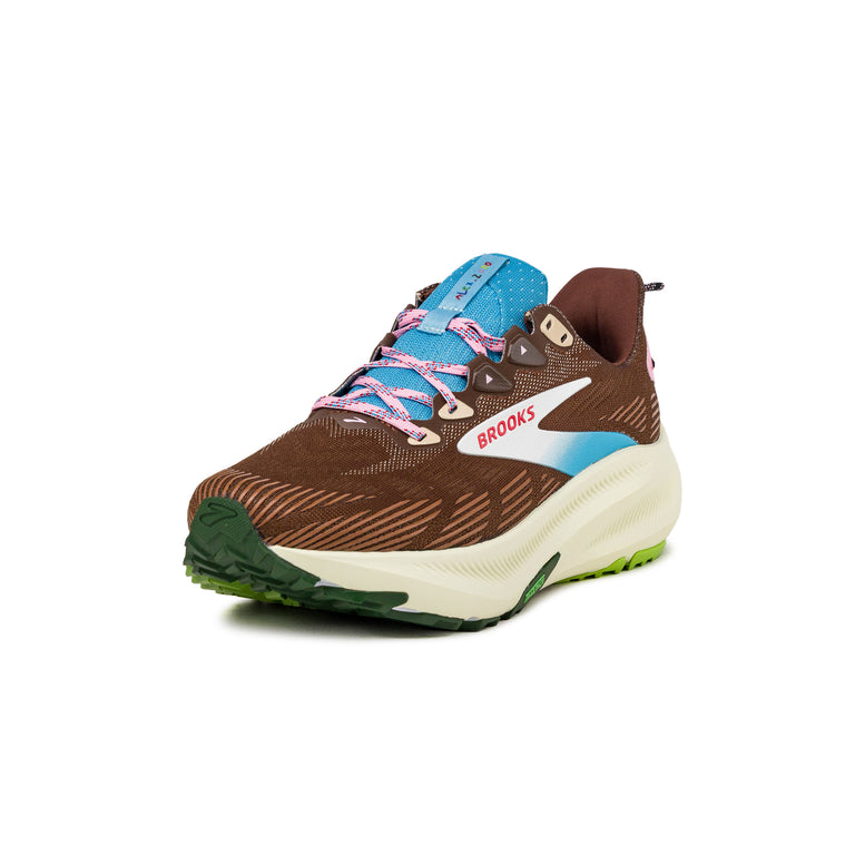 Brooks x Alex Zono Ghost Trail - 43 / Simmental Brown / Alpine Sky - 5