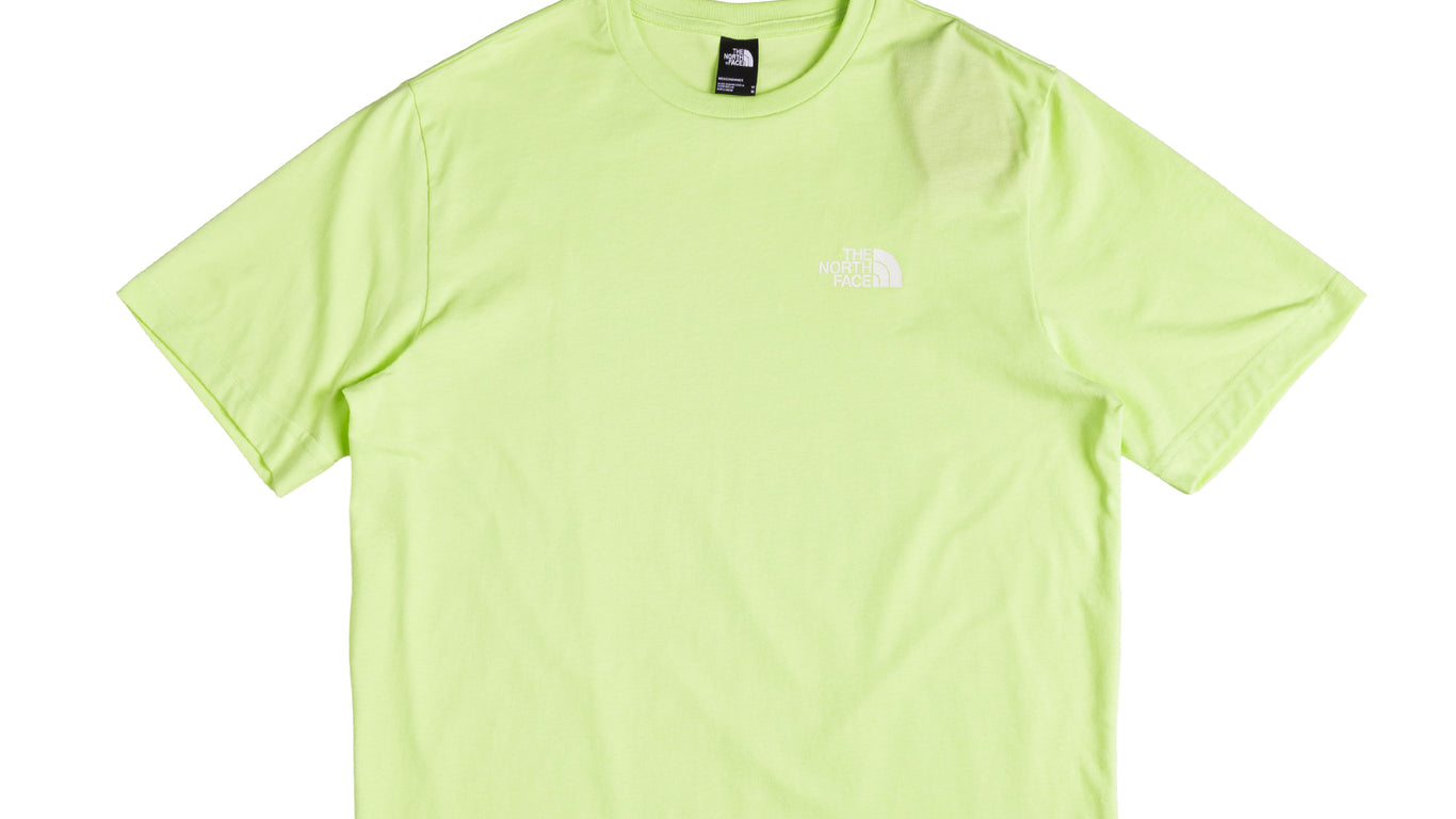 【The North Face】 M'S ALLTIME S/S R/TEE - PISTACHIO_GREEN The North Face cotton t-shirt M S/S Essential Oversize Tee