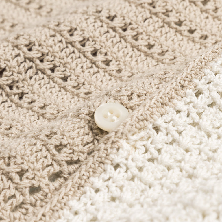 thisisneverthat Block Crochet Knit Shirt