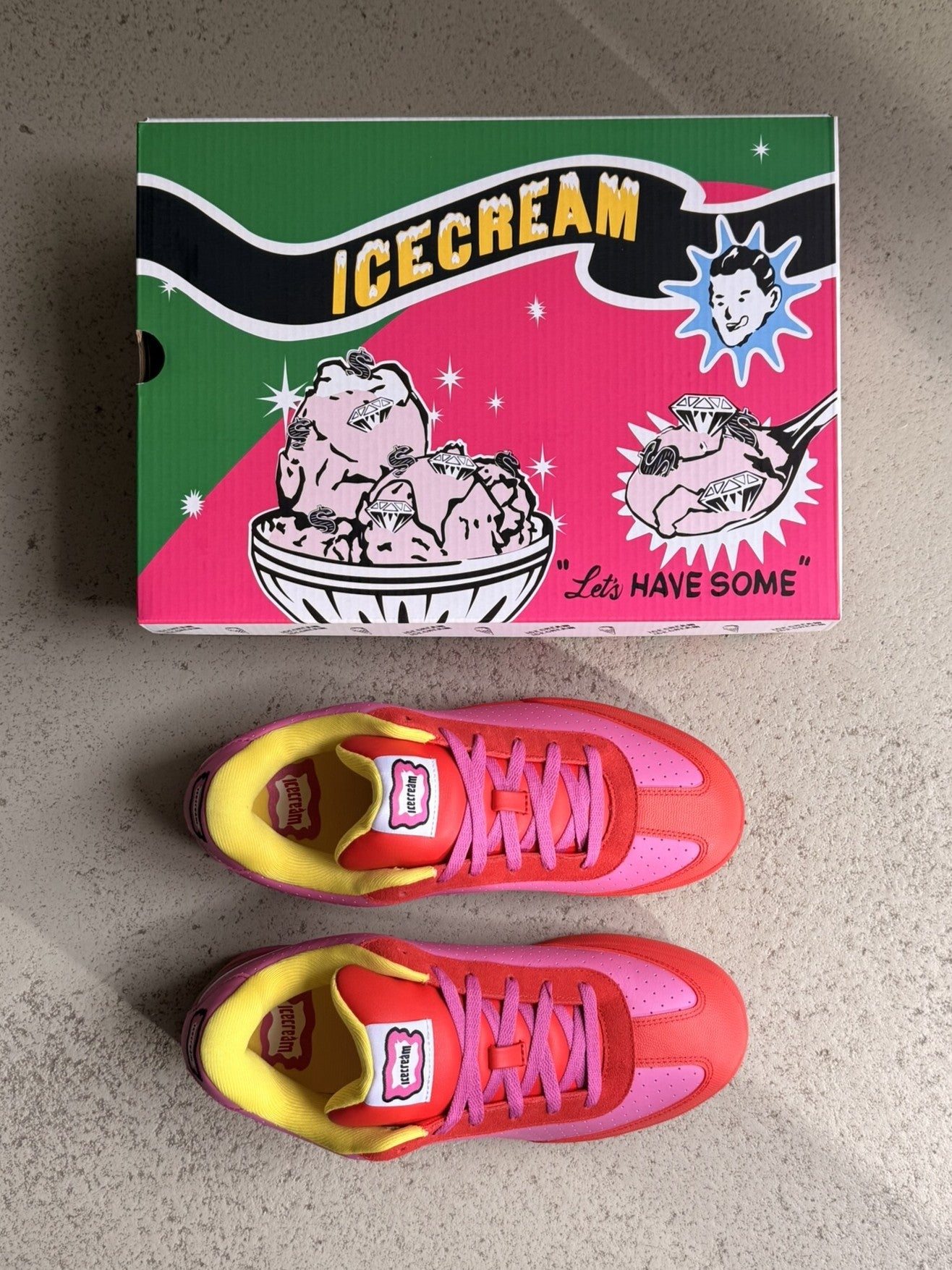 Reebok x Billionaire Boys Club ICECREAM Board Flip *Pink Lemonade