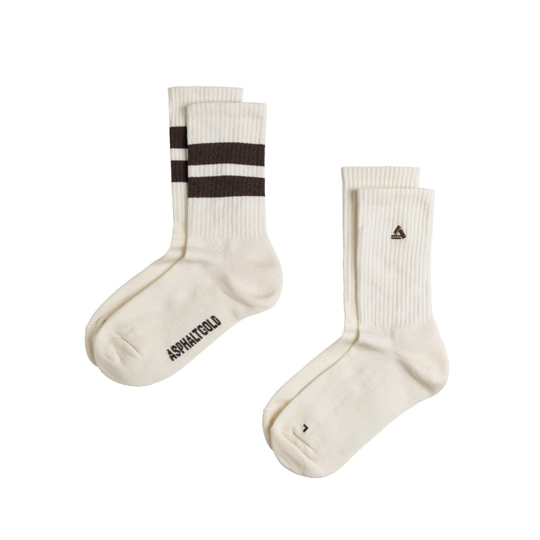 Asphaltgold Crew Socks *2-Pack*