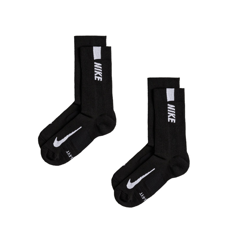Nike Multiplier Crew Socks 2 Pack