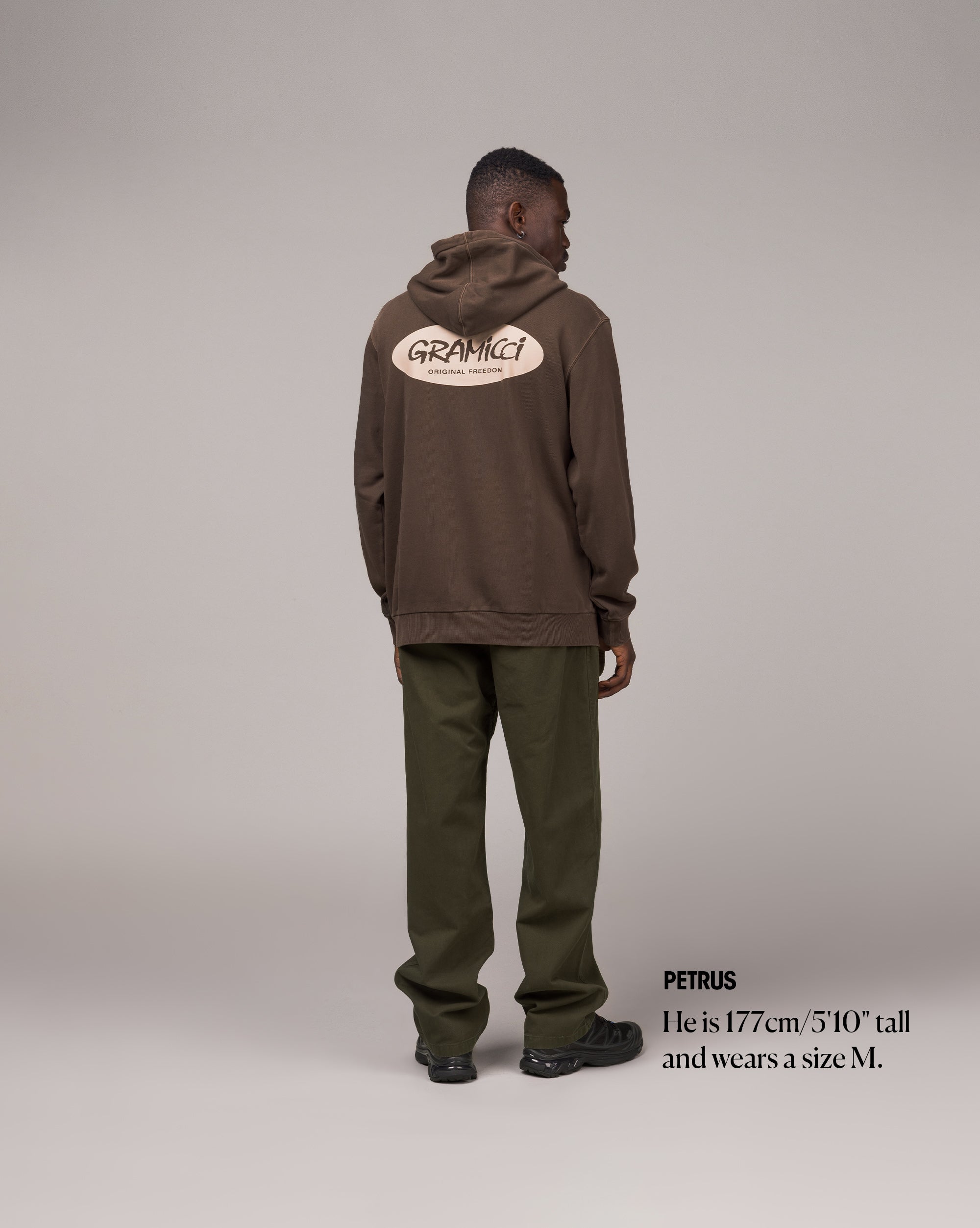 Gramicci Turtle Hooded Sweatshirt - Vintage Black