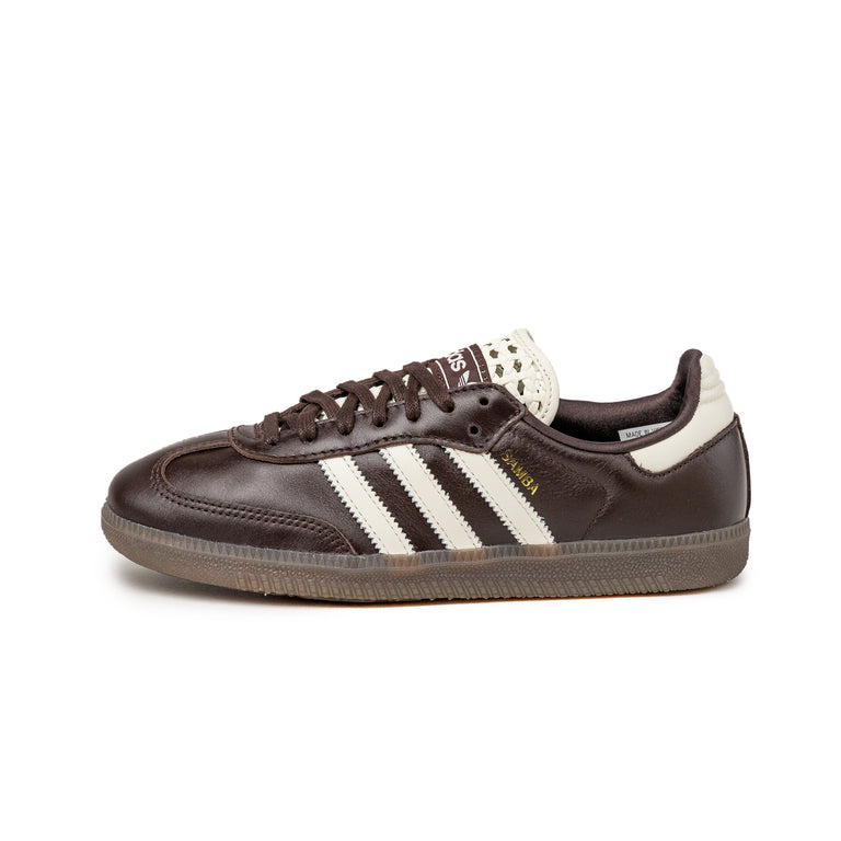 Adidas Samba OG W - 36 / Aurora Coffee / Off White / Gold Metallic
