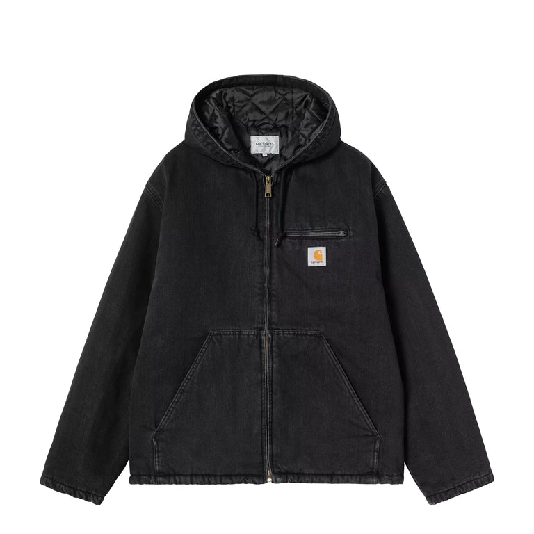 Carhartt WIP Cleveland Jacket - M / Black / Stone Washed
