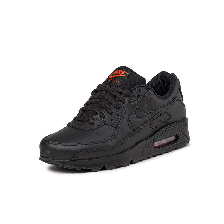 Nike Air Max 90 - 40 / Black / Black / Safety Orange - 2
