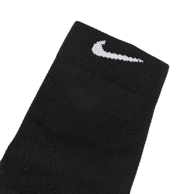 Nike	Running Midweight Crew Socks - XL / Black / Volt / White - 4
