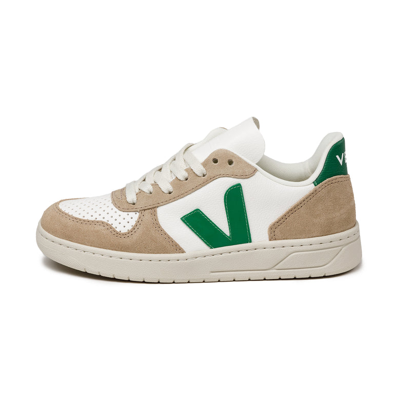 Veja V 10 Chromefree Leather Sneaker Buy online now