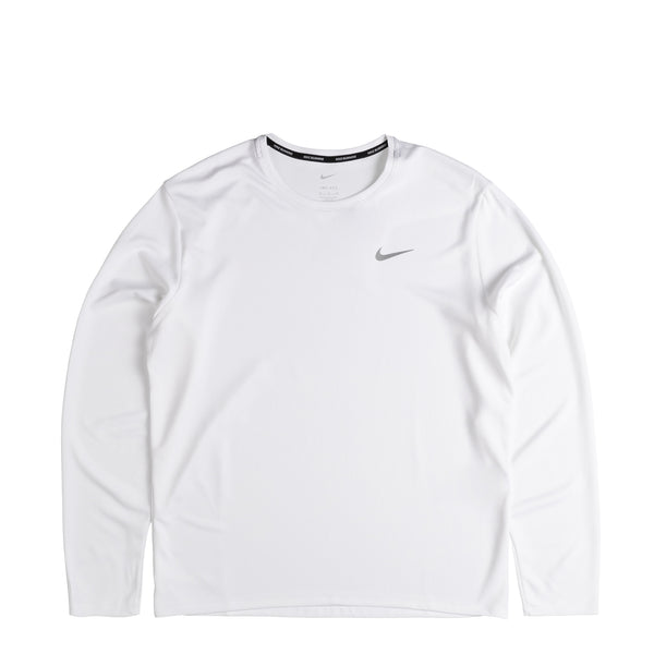 ★★Nike★★ Mylar Dry Fit UV Long Sleeve Running Top M Blac Nike Dri-FIT UV Long-Sleeve Running Top | Nordstromrack