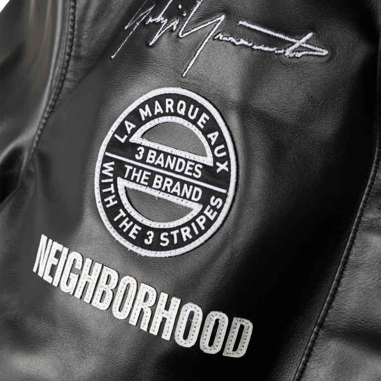 Adidas Y-3 x NBHD x Dainese Bomber Jacket - L / Black - 4