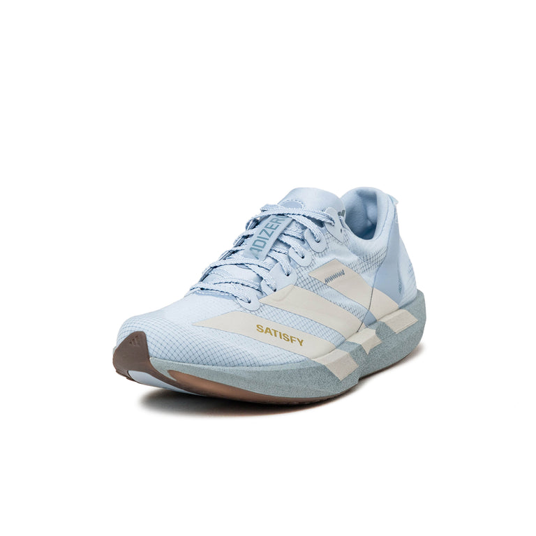 Adidas x Satisfy Adizero Adios - 40 / Wonder Blue / Pearl Metallic / Wonder Blue - 2

