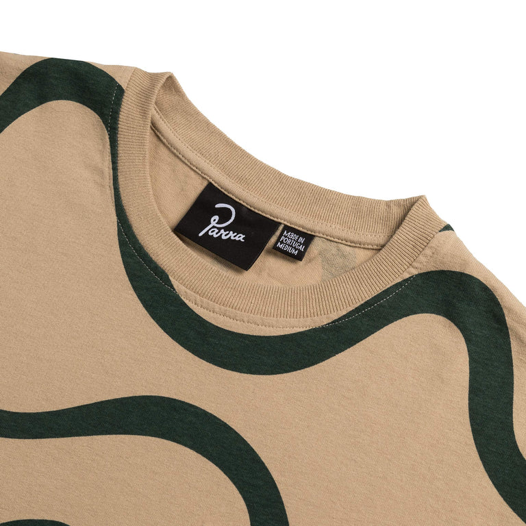By Parra Sound Waved T-Shirt (Tan)