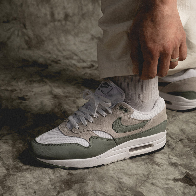 FOOTASYLUM on X: UK Footasylum exclusive. The @nikesportswear Air Max 1 in Mica  Green/Clay Green/Volt now available. Get your pair via the link -    / X