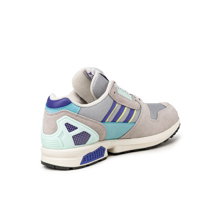 Adidas ZX 8000 - 43 1/3 / Grey Two / Purple / Semi Frozen Lemon - 3
