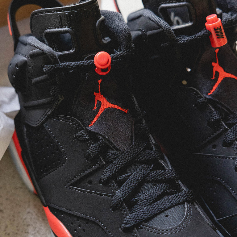 Nike Air Jordan 6 Retro *Infrared Salesman* onfeet