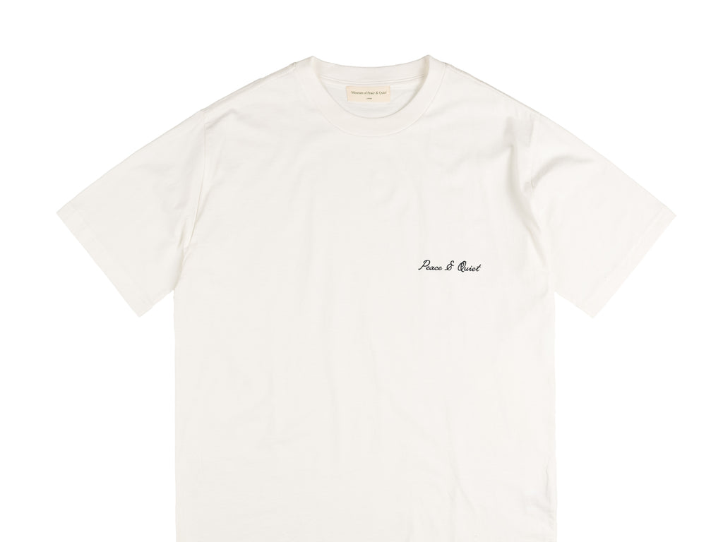◆THE MUSEUM VISITOR◆ GLOSSY BUBBLE TSHIRT WHITE 15655 GLOSSY BUBBLE T-SHIRT (WHITE) : THE MUSEUM VISITOR