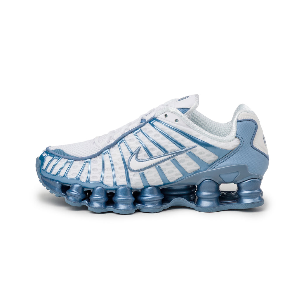 blue nike shox
