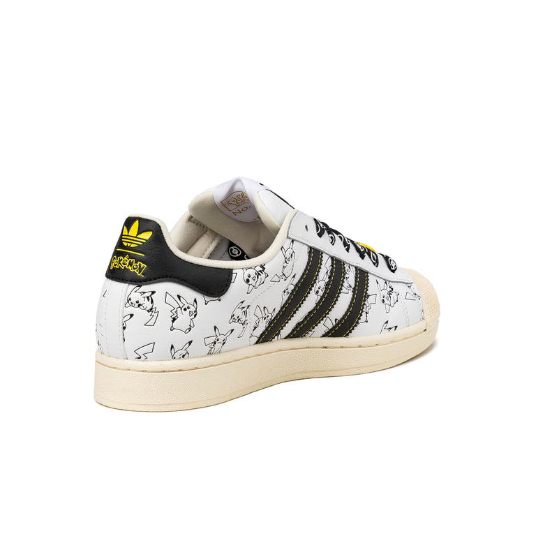 Adidas x Pokémon Superstar II *Pikachu* - 36 / Footwear White / Core Black / Gold Metallic - 4