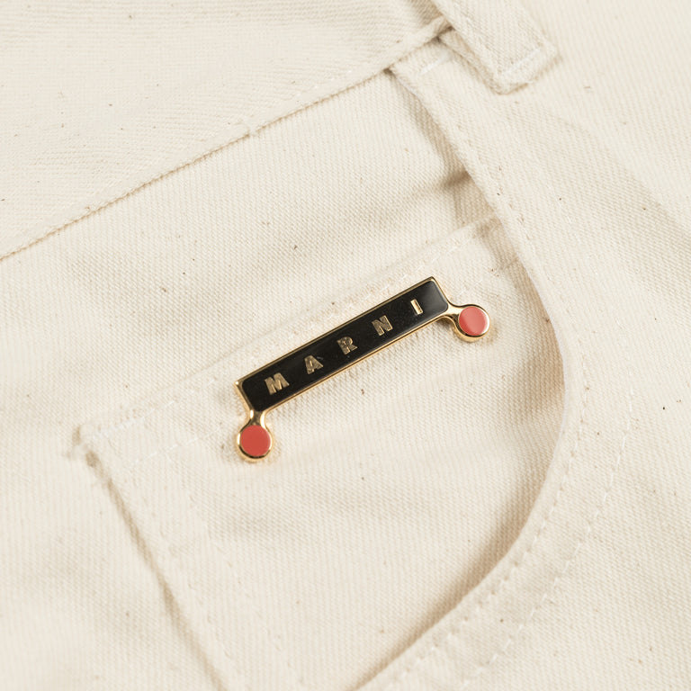 Marni Colored Light Denim Shorts