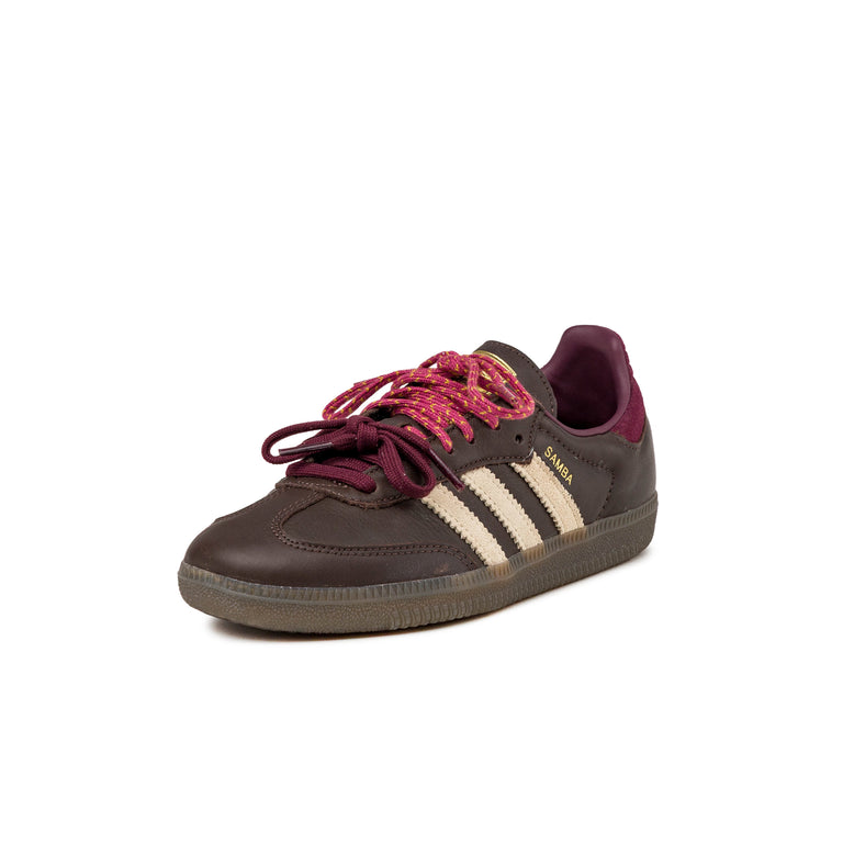 Adidas Samba OG W - 36 2/3 / Brown / Warm Vanilla / Maroon - 5
