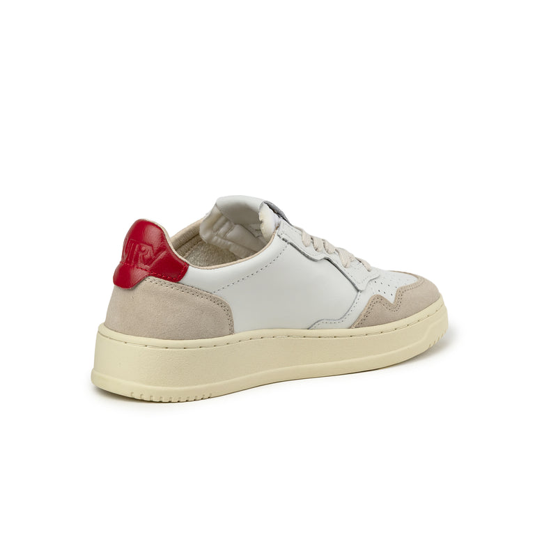 Autry Medalist W *Leather / Suede* - 41 / White / Red - 3
