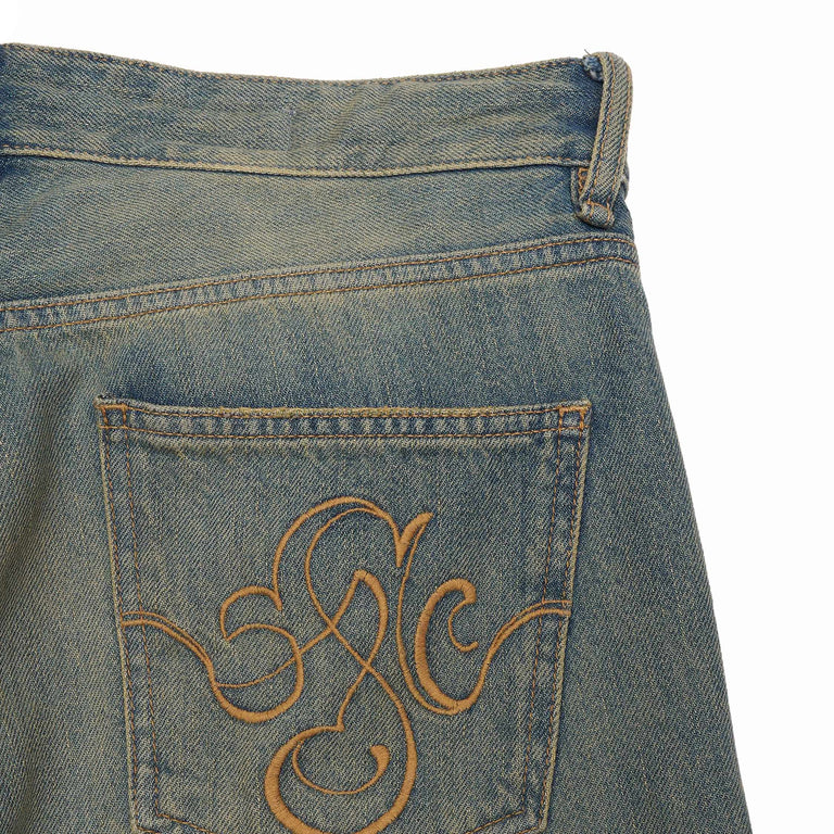 Stockholm Surfboard Club Frank Jeans - 33 / Sand Blue - 4