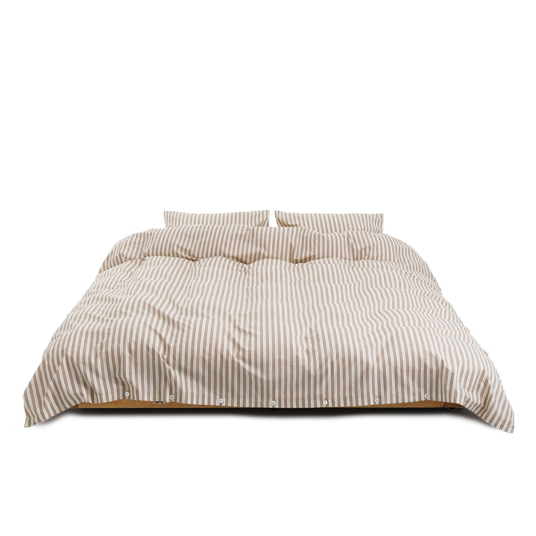 Tekla Pillow Sham - 40 x 80cm / Clay Stripes - 3