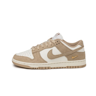 Nike Wmns Dunk Low - 40 / Sail / Linen / White / Metallic Gold