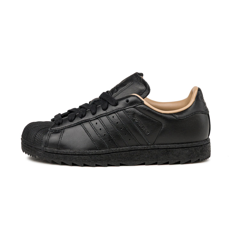 Adidas Superstar II *Ripple* - 44 2/3 / Core Black / Core Black / Warm Sandstone - 1