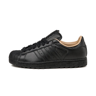 Adidas Superstar II *Ripple* - 44 2/3 / Core Black / Core Black / Warm Sandstone