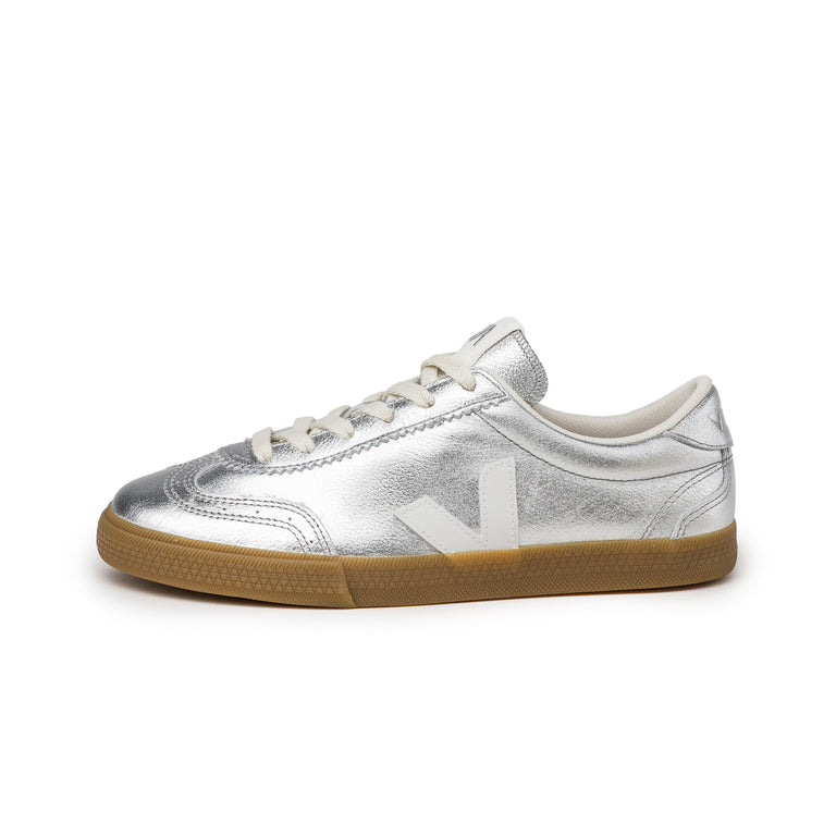 Veja Volley W *O.T. Leather* - 36 / Silver / White / Natural
