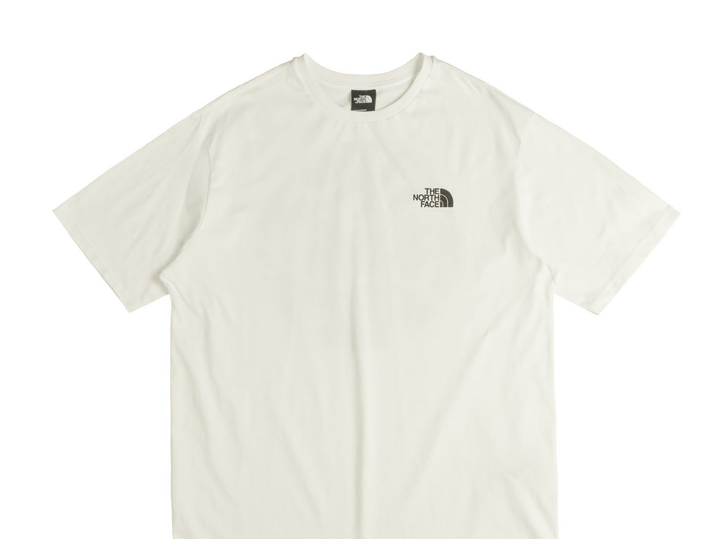 The North Face Essential logo t-shirt dress in white | ASOS