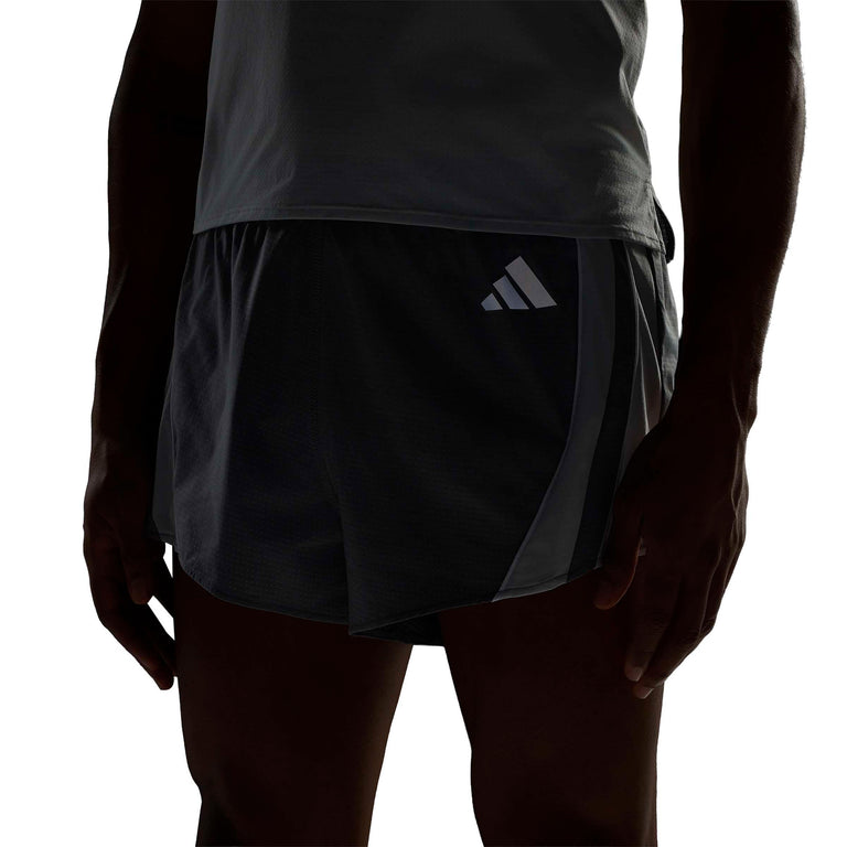 Adidas	Adizero Archive Running Shorts - L / Grey Three / Grey One - 6