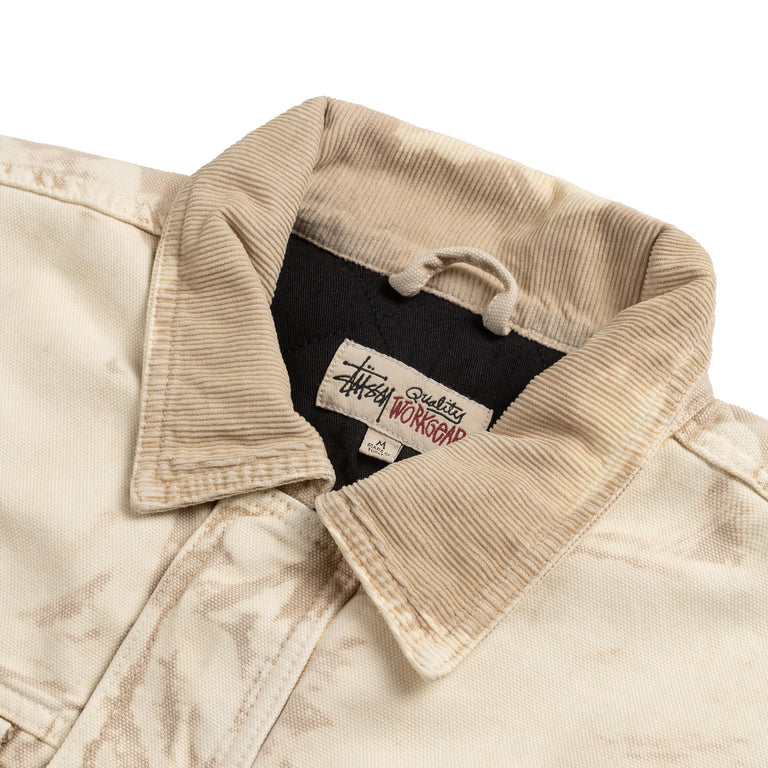 Stussy Distressed Canvas Shop Jacket