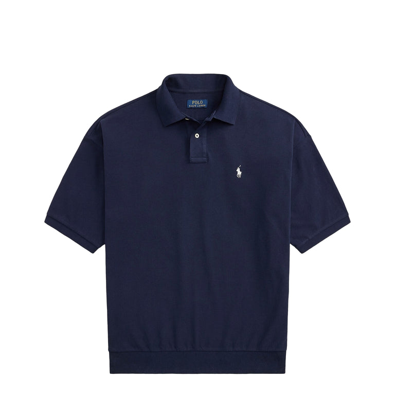 Polo Ralph Lauren Mesh Polo Shirt - L / Newport Navy
