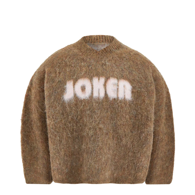 Martine Rose Brushed Mohair V-Neck Jumper