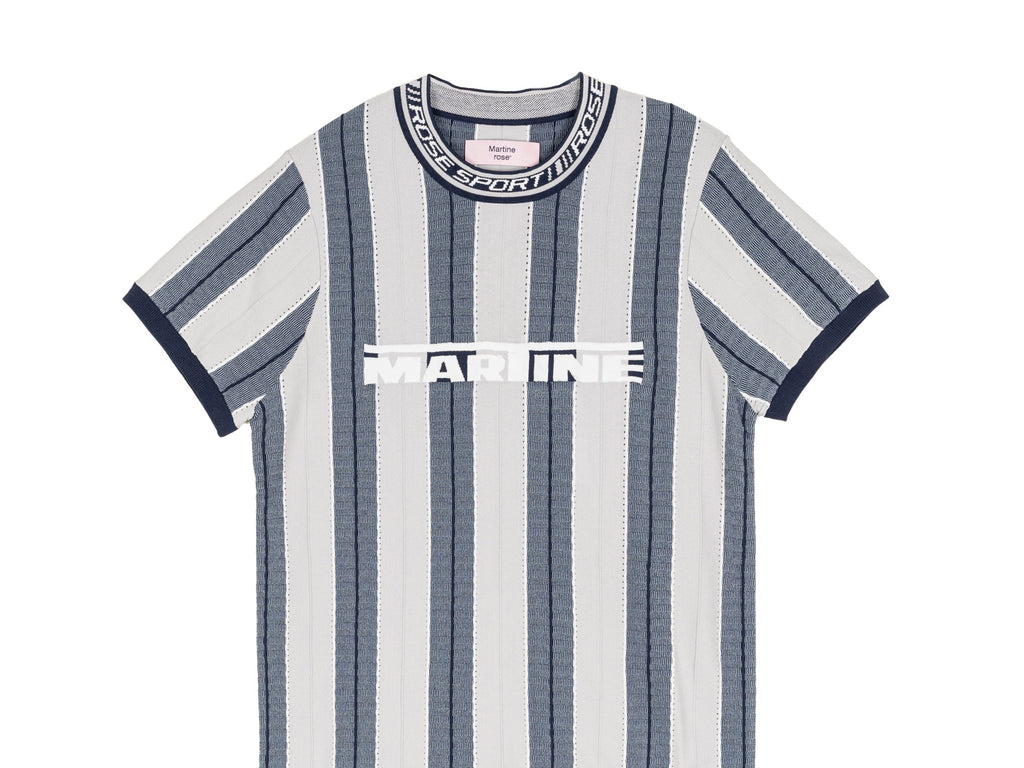 Martine Rose Logo Tight T-Shirt » bestel nu online!
