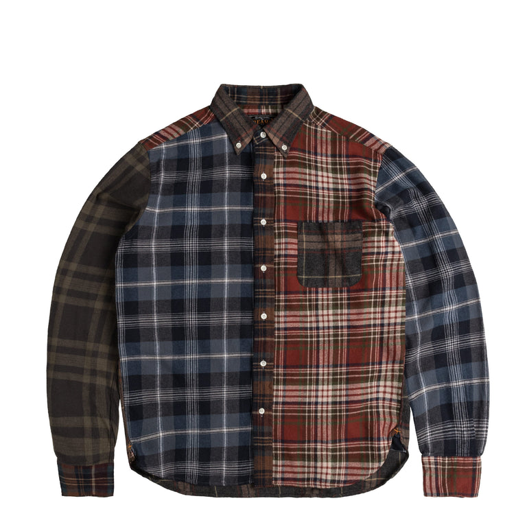 Beams Plus B.D. Check Panel Shirt