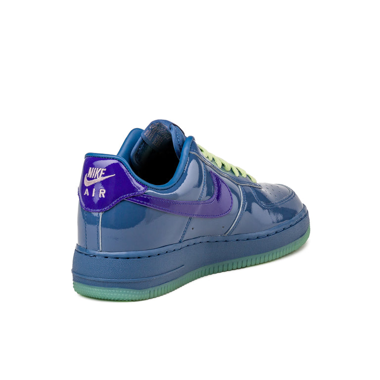 Nike Air Force 1 Low QS *Patent* - 40 / Mystic Navy / Grape Ice / Light Violet Ore / Light Liquid Lime - 3