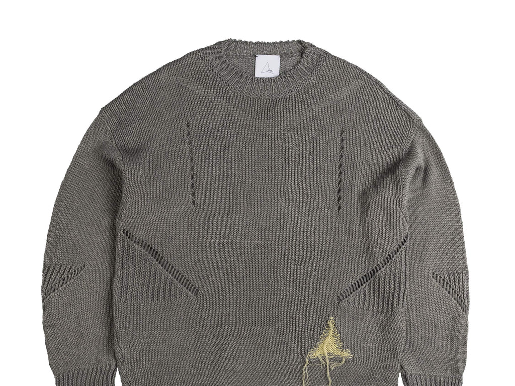 値下げ中　ROA Hemp crewneck ブラウン ROA Hemp Crewneck | Apparel » Buy online now!