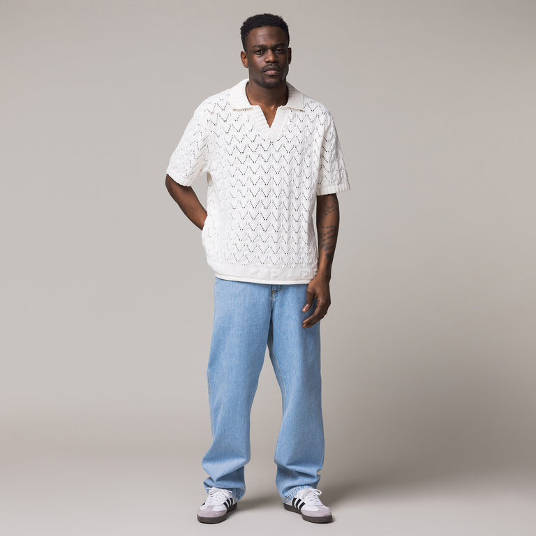 Daily Paper Yinka Relaxed Knit Polo