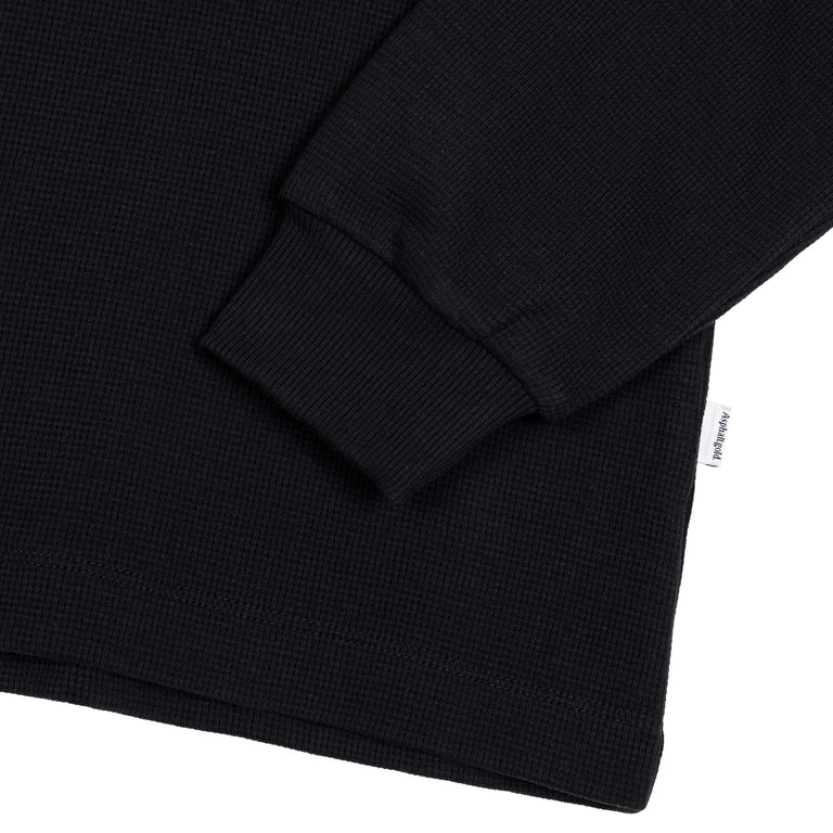 Asphaltgold Henley Shirt - XXL / Black - 3