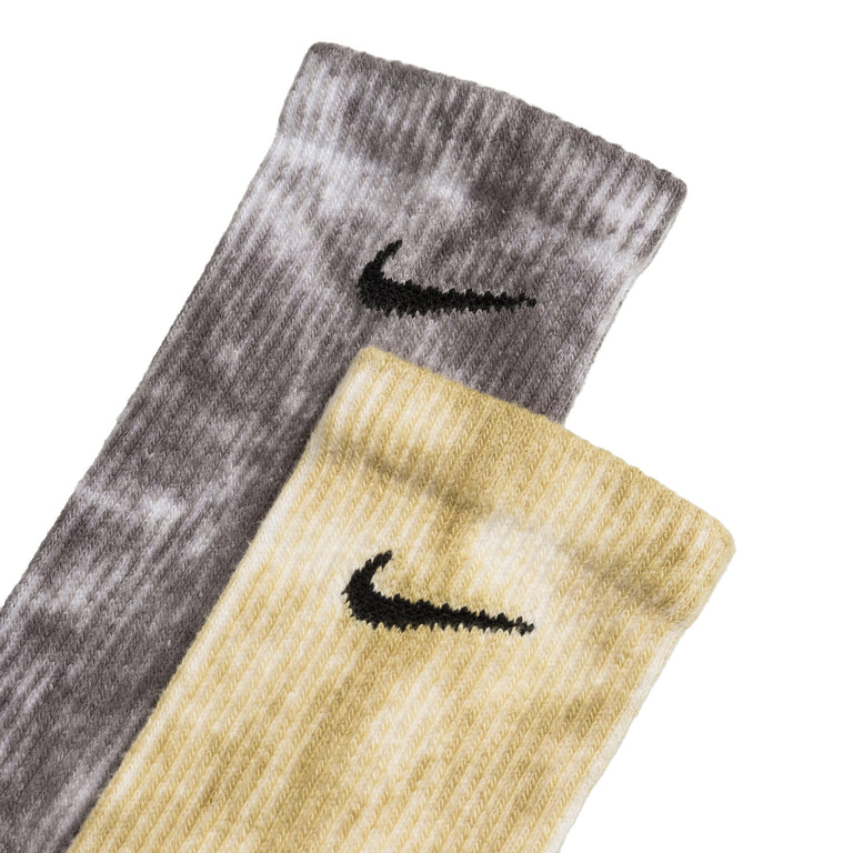 Nike Everyday Plus Cushioned Tie-Dye Crew Socks 2-Pack