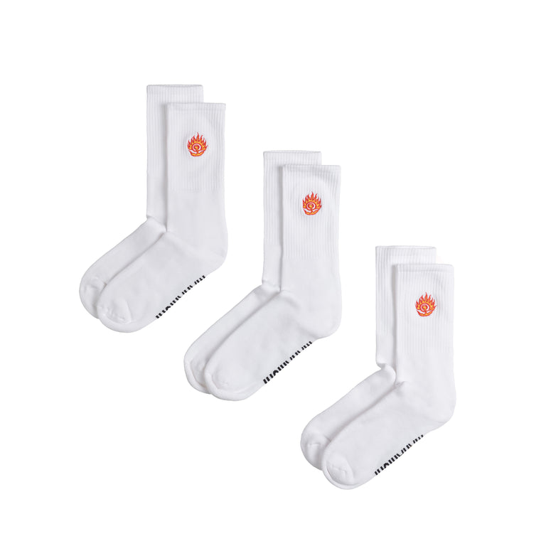 Maharishi Micro Dragon Sport Sock 3 Pack