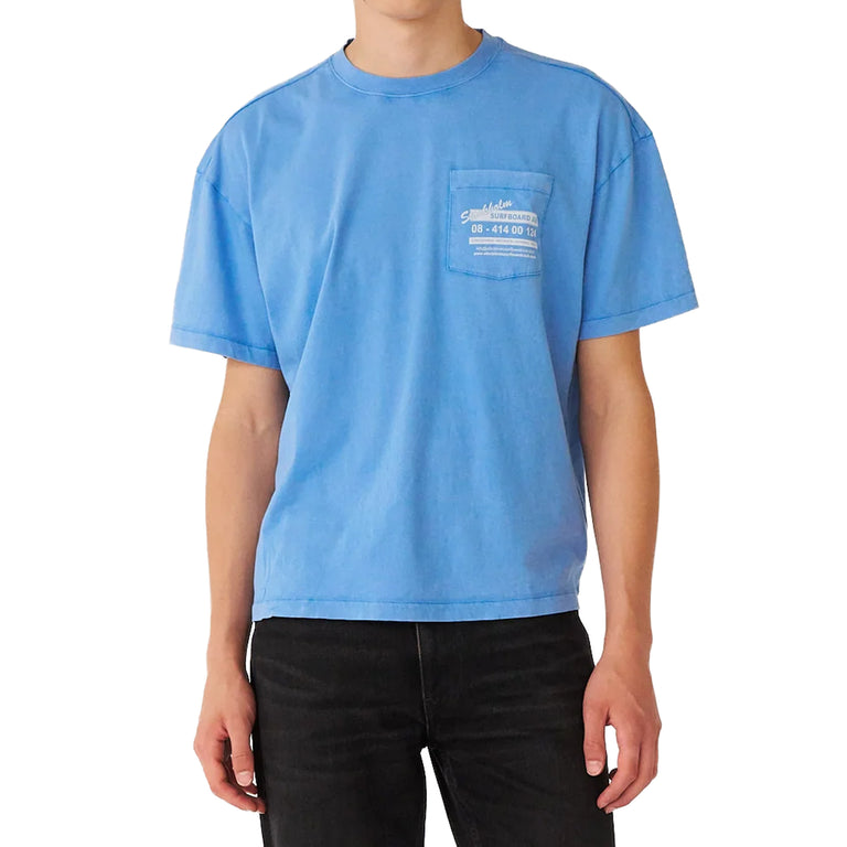 Stockholm Surfboard Club Printed Pocket T-Shirt
