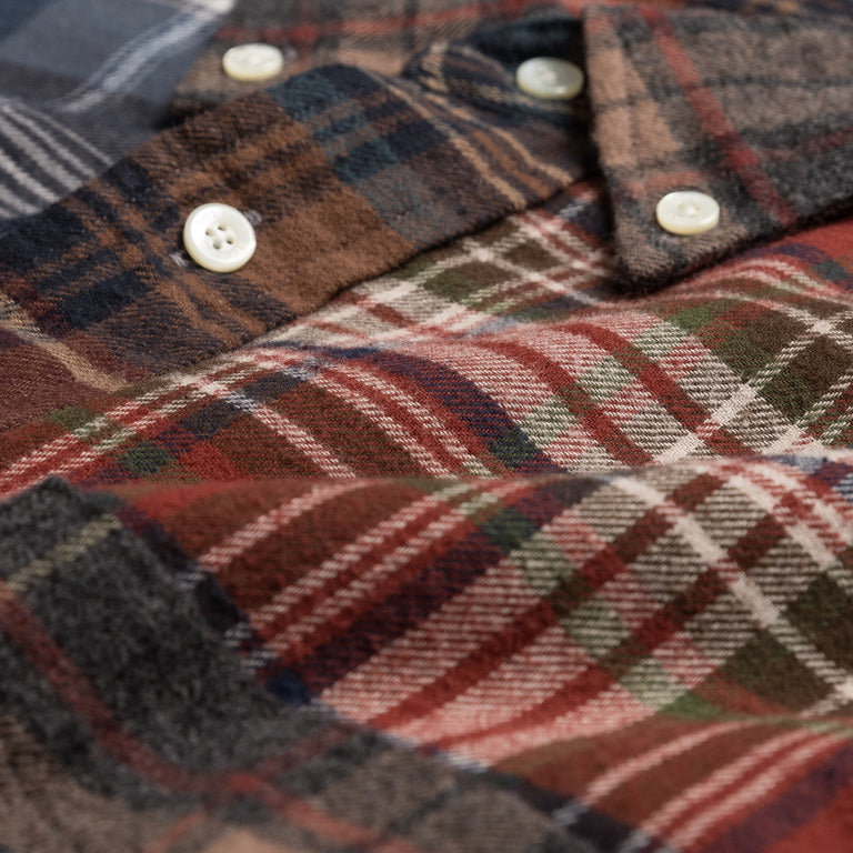 Beams Plus B.D. Check Panel Shirt